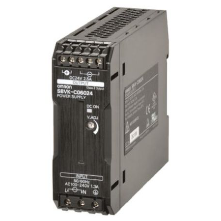 Part, Power Supply, 24VDC, 2.5A, DIN Mount